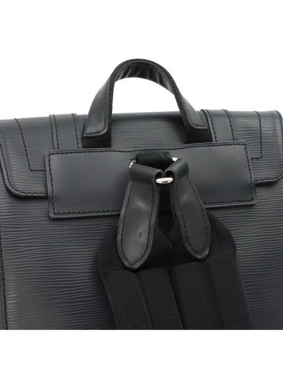Louis Vuitton Epi Christopher PM Backpack Leather Noir main image 9